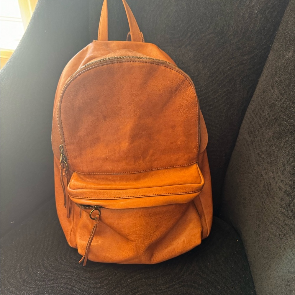 Madewell leather backpack